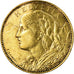 Coin, Switzerland, 10 Francs, 1915, Bern, VF(30-35), Gold, KM:36