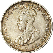 Coin, Australia, George V, Florin, 1914, Melbourne, EF(40-45), Silver, KM:27