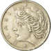 Coin, Brazil, 50 Centavos, 1975, EF(40-45), Copper-nickel, KM:580a