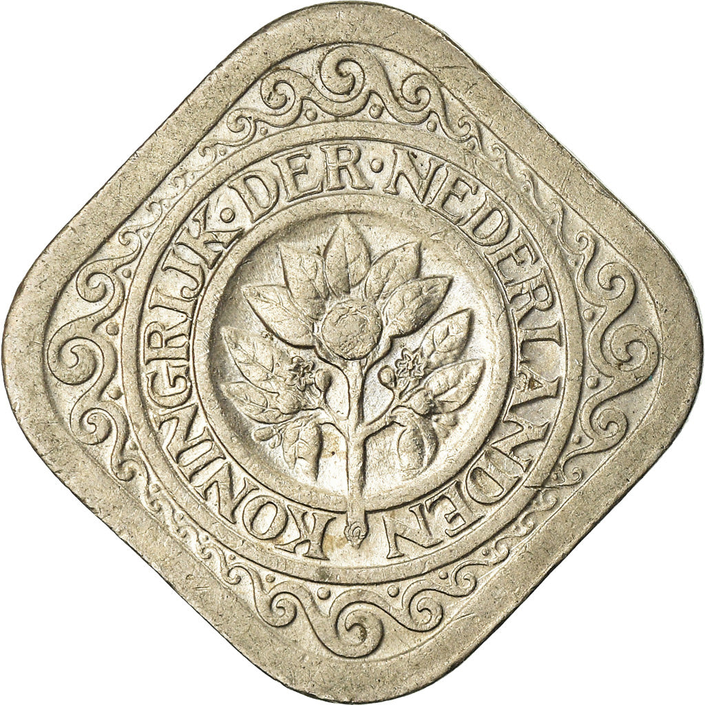 Monnaie, Pays-Bas, Wilhelmina I, 5 Cents, 1936, TTB, Copper-nickel, KM:153