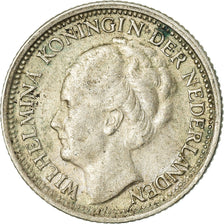 Coin, Netherlands, Wilhelmina I, 10 Cents, 1941, EF(40-45), Silver, KM:163