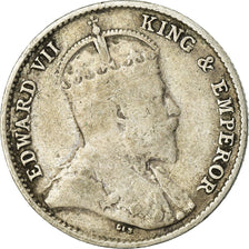Coin, Hong Kong, Edward VII, 5 Cents, 1905, VF(20-25), Silver, KM:12