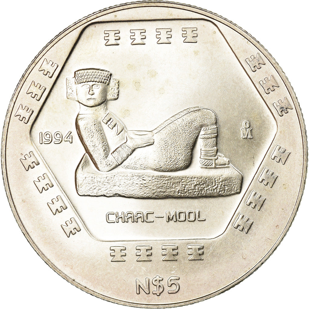 Monnaie, Mexique, Onza, Troy Ounce of Silver, 1994, Mexico City, SPL, Argent