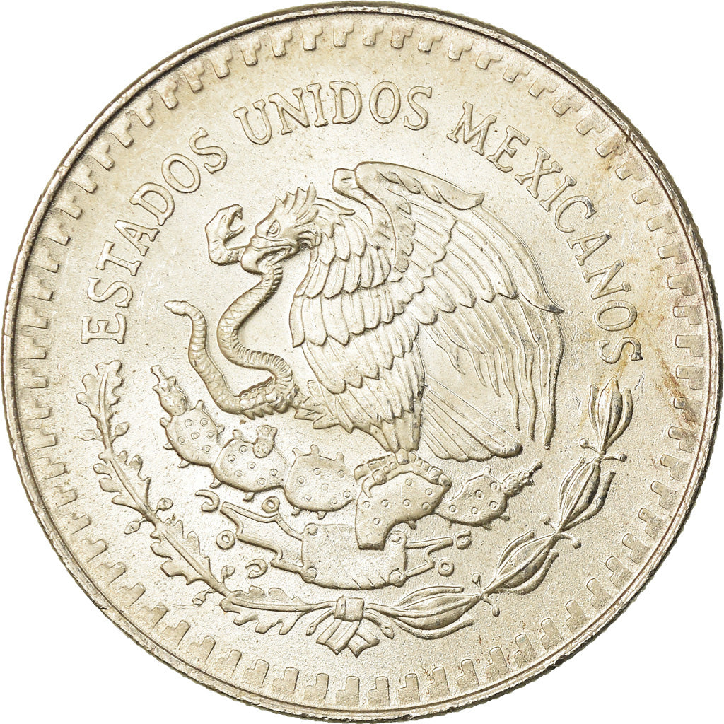 Munten, Mexico, Onza, Troy Ounce of Silver, 1991, Mexico City, PR, Zilver