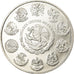 Coin, Mexico, Onza, Troy Ounce of Silver, 2002, Mexico City, MS(60-62), Silver