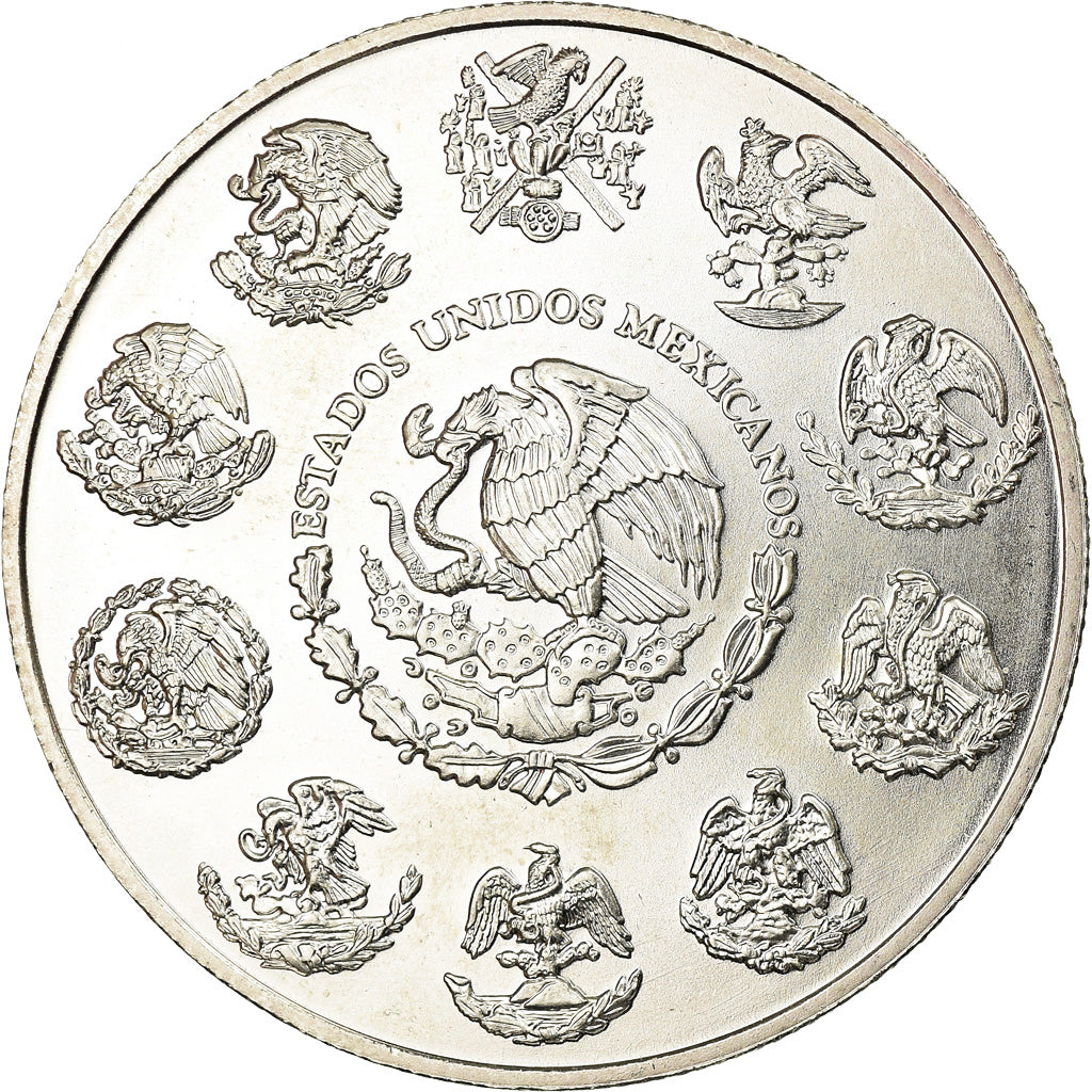 Monnaie, Mexique, Onza, Troy Ounce of Silver, 2001, Mexico City, SPL, Argent