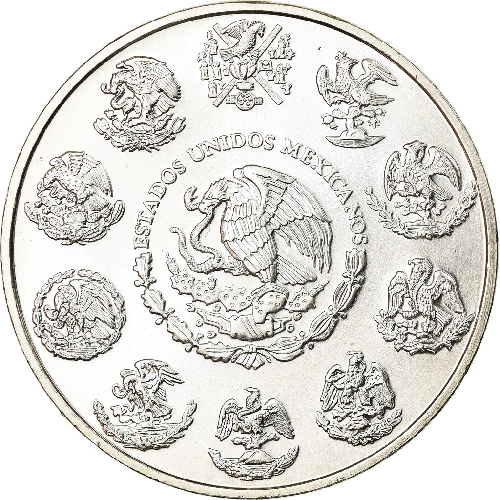 Monnaie, Mexique, Onza, Troy Ounce of Silver, 2008, Mexico City, SPL, Argent