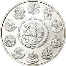 Coin, Mexico, Onza, Troy Ounce of Silver, 2009, Mexico City, MS(63), Silver