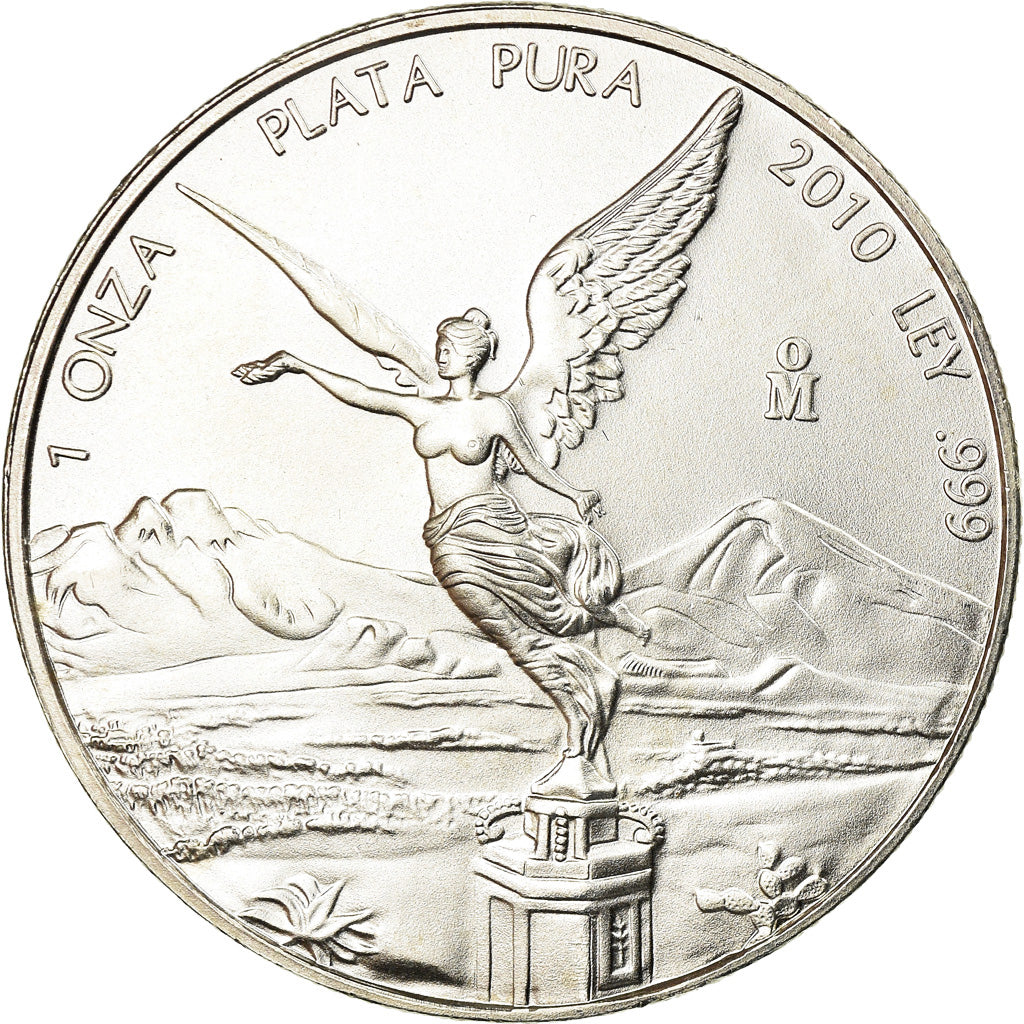 Monnaie, Mexique, Onza, Troy Ounce of Silver, 2010, Mexico City, SPL, Argent