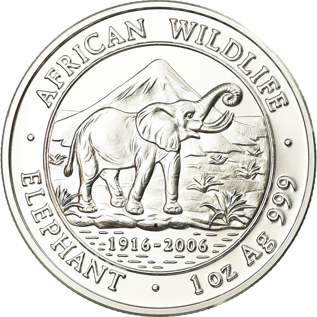Coin, Somalia, 1000 Shillings, 2006, MS(65-70), Silver, KM:195