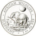 Coin, Somalia, Elephant, 100 Shillings, 2011, Proof, MS(65-70), Silver, KM:230