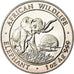 Coin, Somalia, Elephant, 100 Shillings, 2009, Proof, MS(60-62), Silver, KM:212