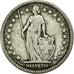 Coin, Switzerland, Franc, 1914, Bern, VF(20-25), Silver, KM:24