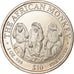 Moneta, Somalia, Monkey, 10 Dollars, 2001, AU(55-58), Srebro