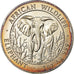 Coin, Somalia, Elephant, 1000 Shillings, 2004, AU(55-58), Silver, KM:183