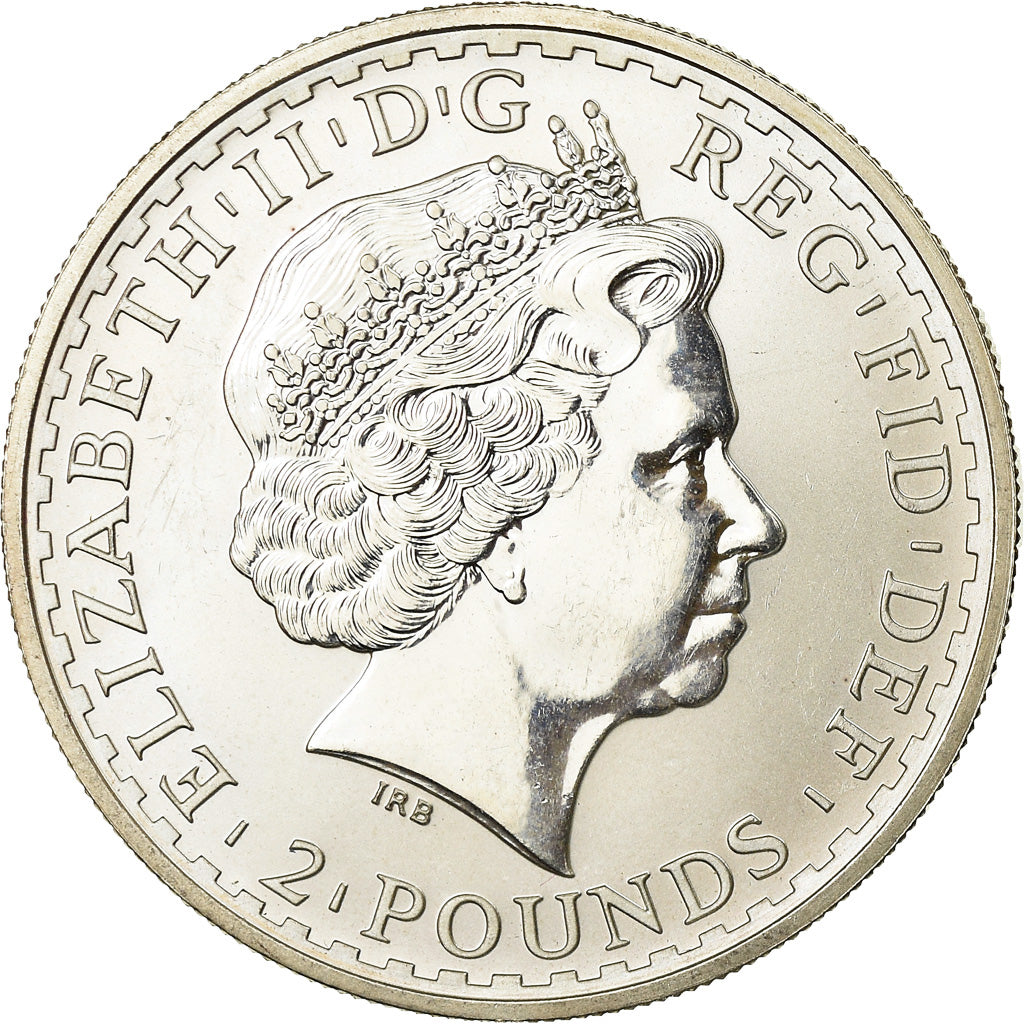 Coin, Great Britain, Elizabeth II, 2 Pounds, 2002, British Royal Mint
