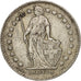 Switzerland, 1/2 Franc, 1950, Bern, EF(40-45), Silver, KM:23