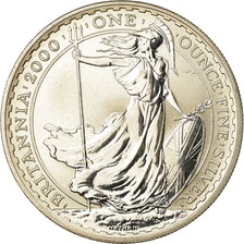 Coin, Great Britain, Elizabeth II, 2 Pounds, 2000, British Royal Mint, Proof