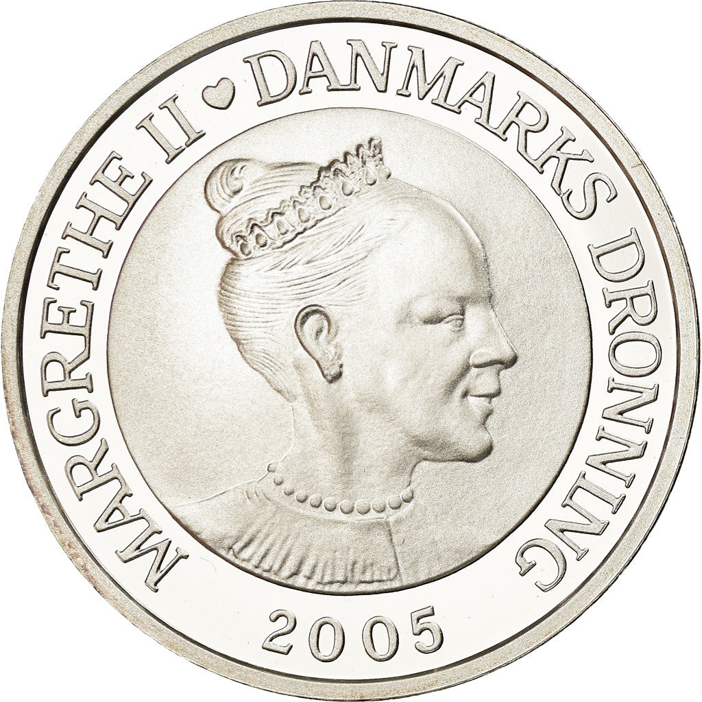 Coin, Denmark, La petite sirène, 10 Kroner, 2005, Copenhagen, Proof, MS(65-70)