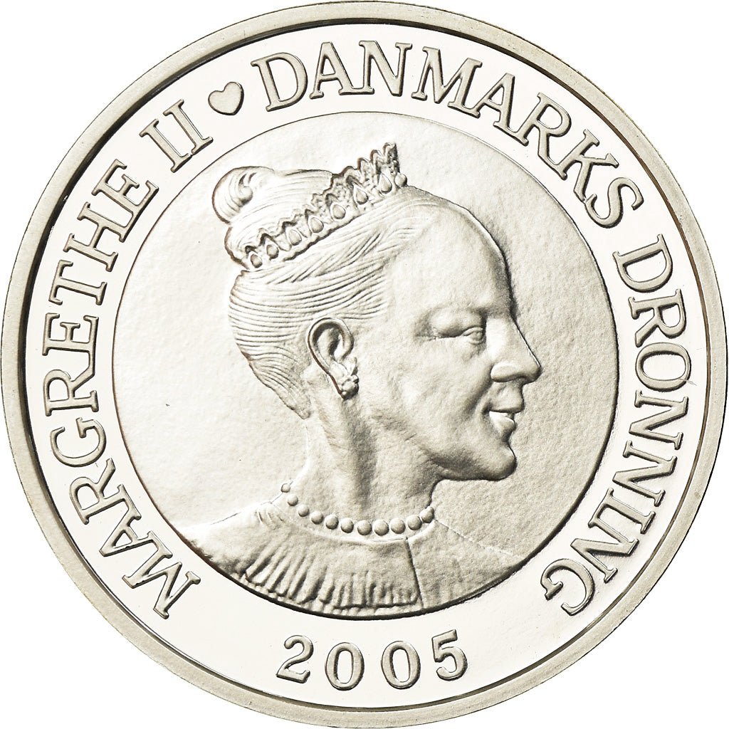 Coin, Denmark, Le vilain petit canard, 10 Kroner, 2005, Copenhagen, Proof