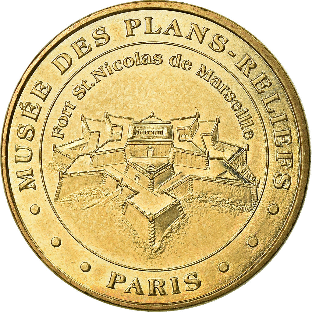 Francia, Token, Jetón turístico, Paris - Musée des Plans et Reliefs, Arts &