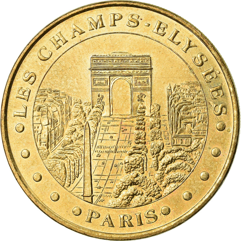 France, Token, Touristic token, Paris - Les Champs Elysées, Arts & Culture