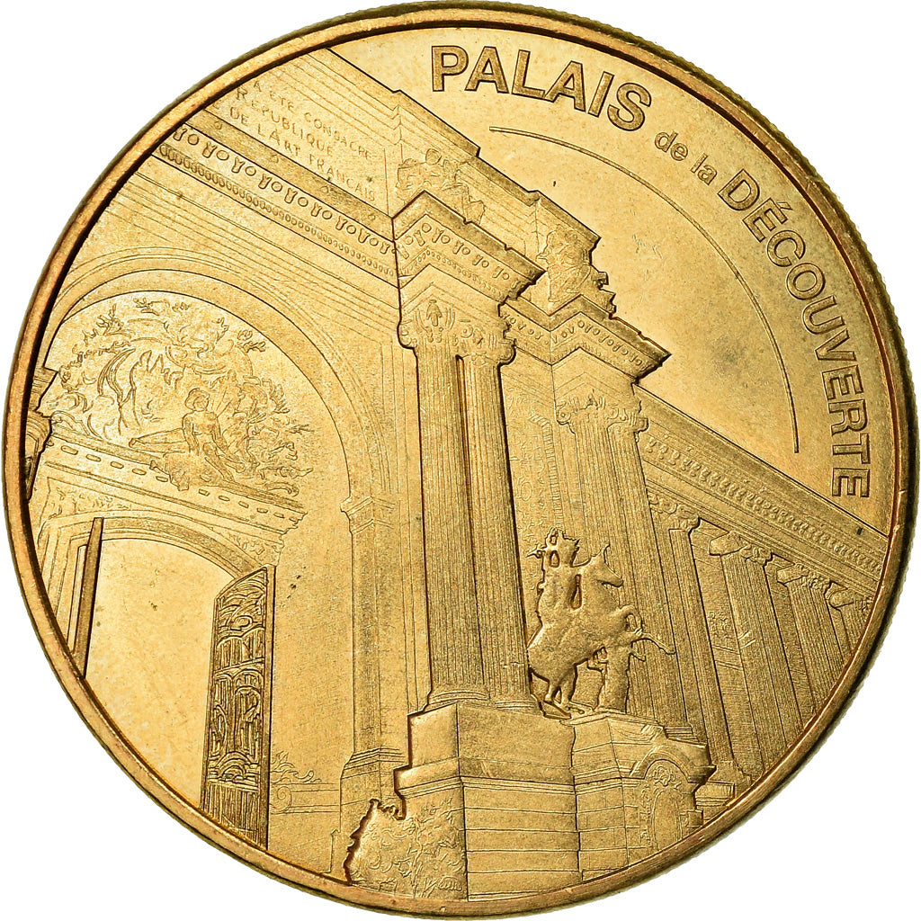 Francia, Token, Touristic token, 75/ Paris - Palais de la Découverte, Arts &