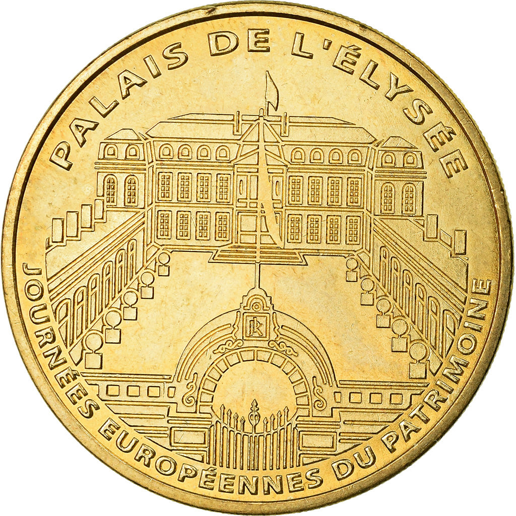 France, Token, Touristic token, Paris - Palais de l'Elysée n°2, Arts &