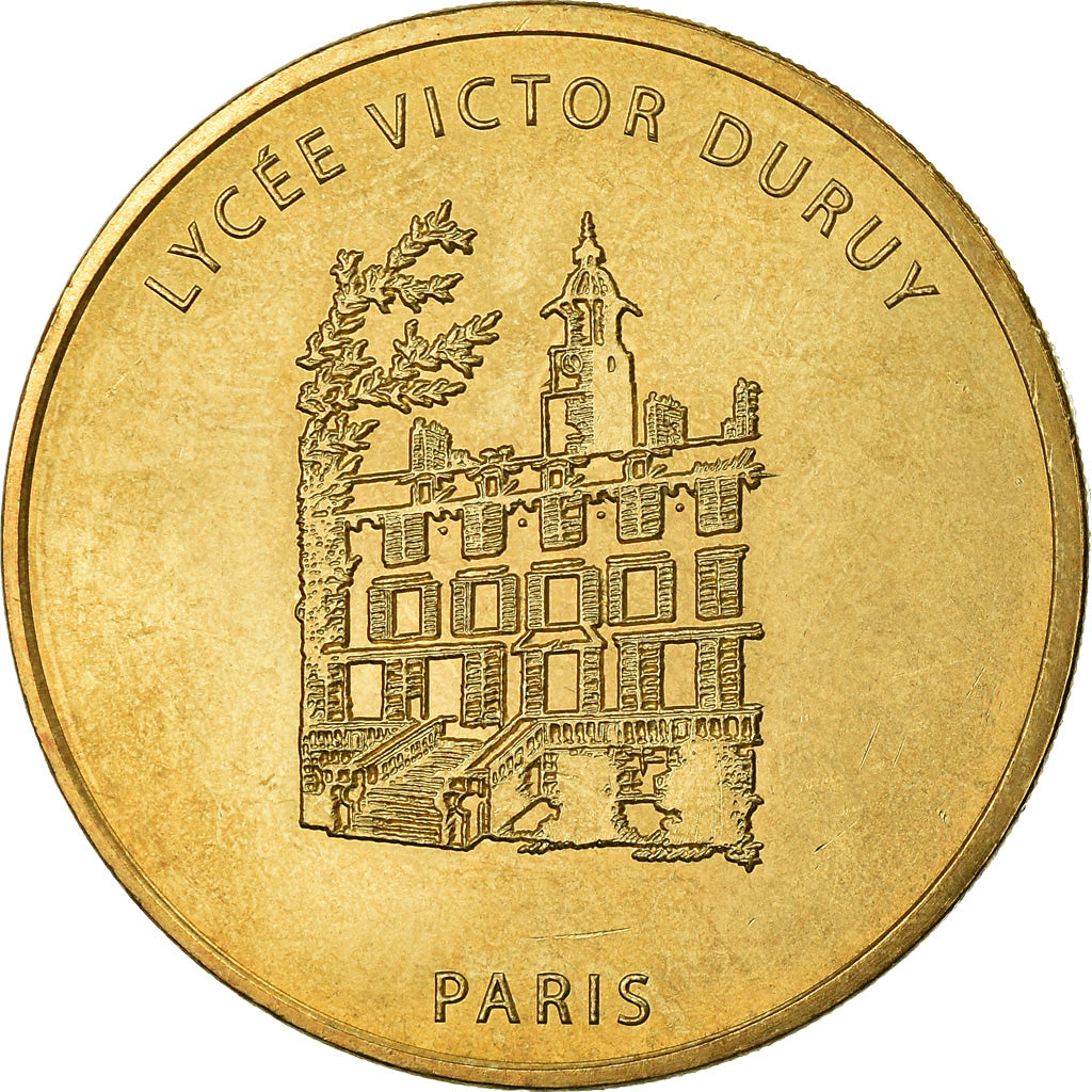 France, Token, Touristic token, Paris - Lycée Victor Dury, Arts & Culture