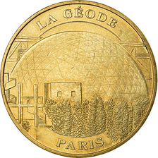France, Token, Touristic token, Paris - La Géode n°3, Arts & Culture, 2007
