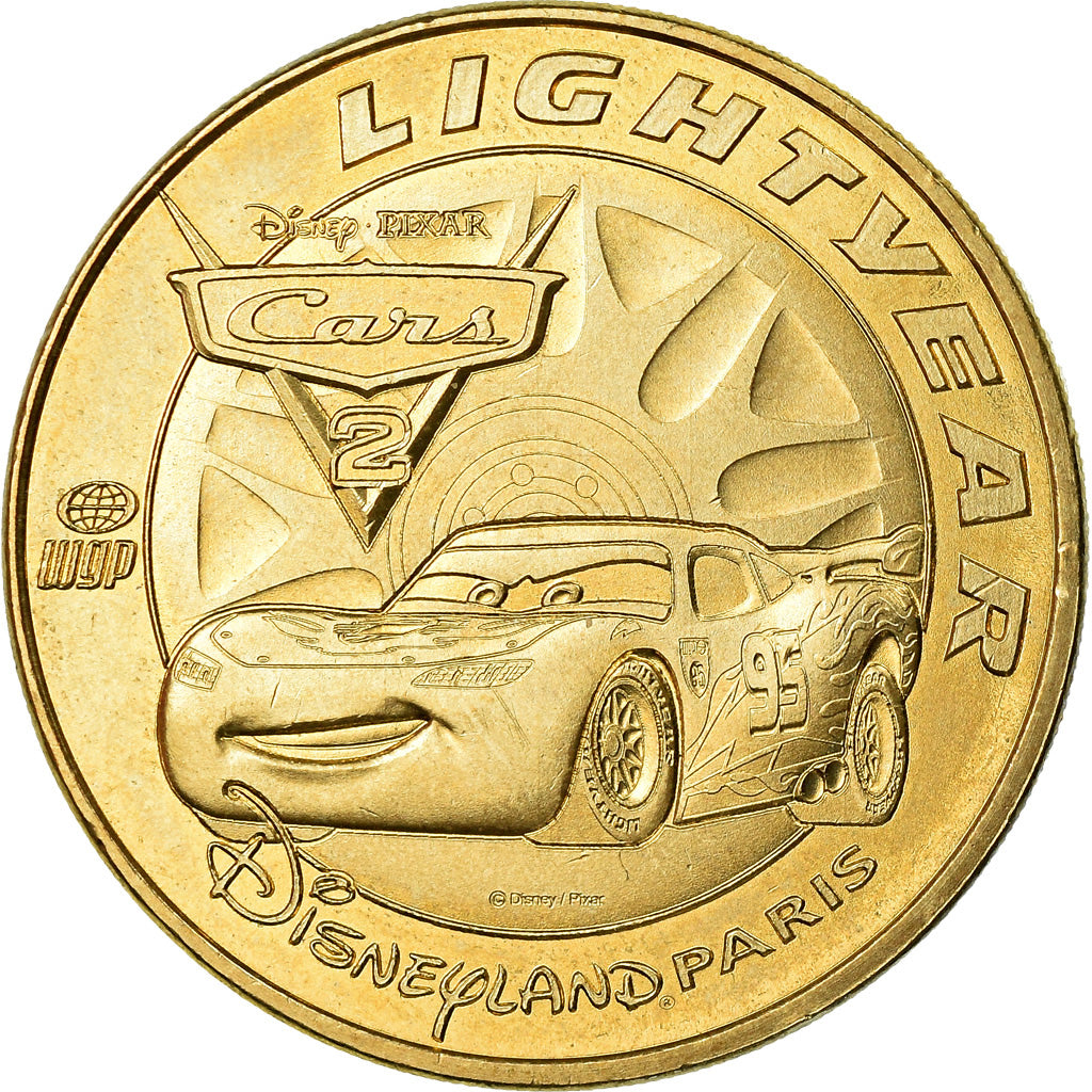 Frankrijk, Token, Toeristisch fiche, Disneyland n°28 - Lightyear Cars 2, Arts &