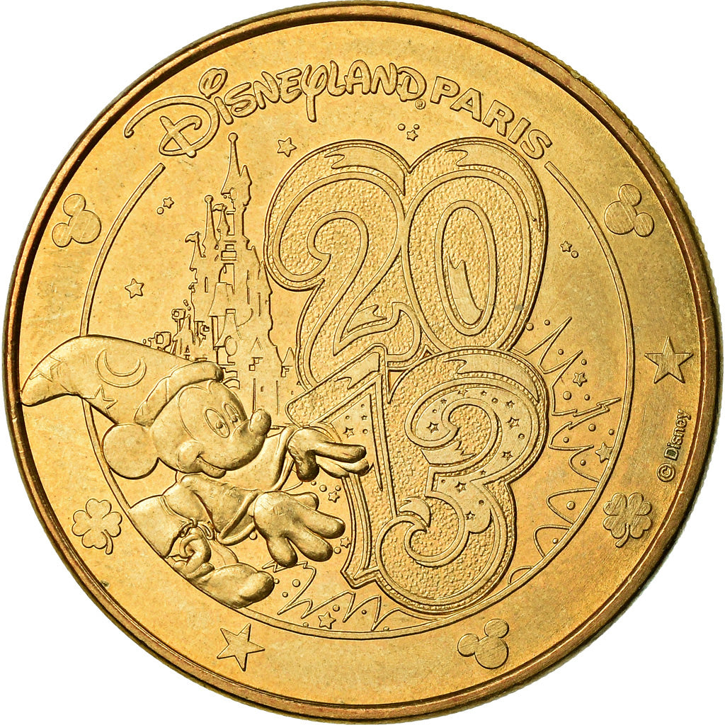 France, Jeton, Jeton Touristique, Disneyland n°30 - 20 ans, Arts & Culture