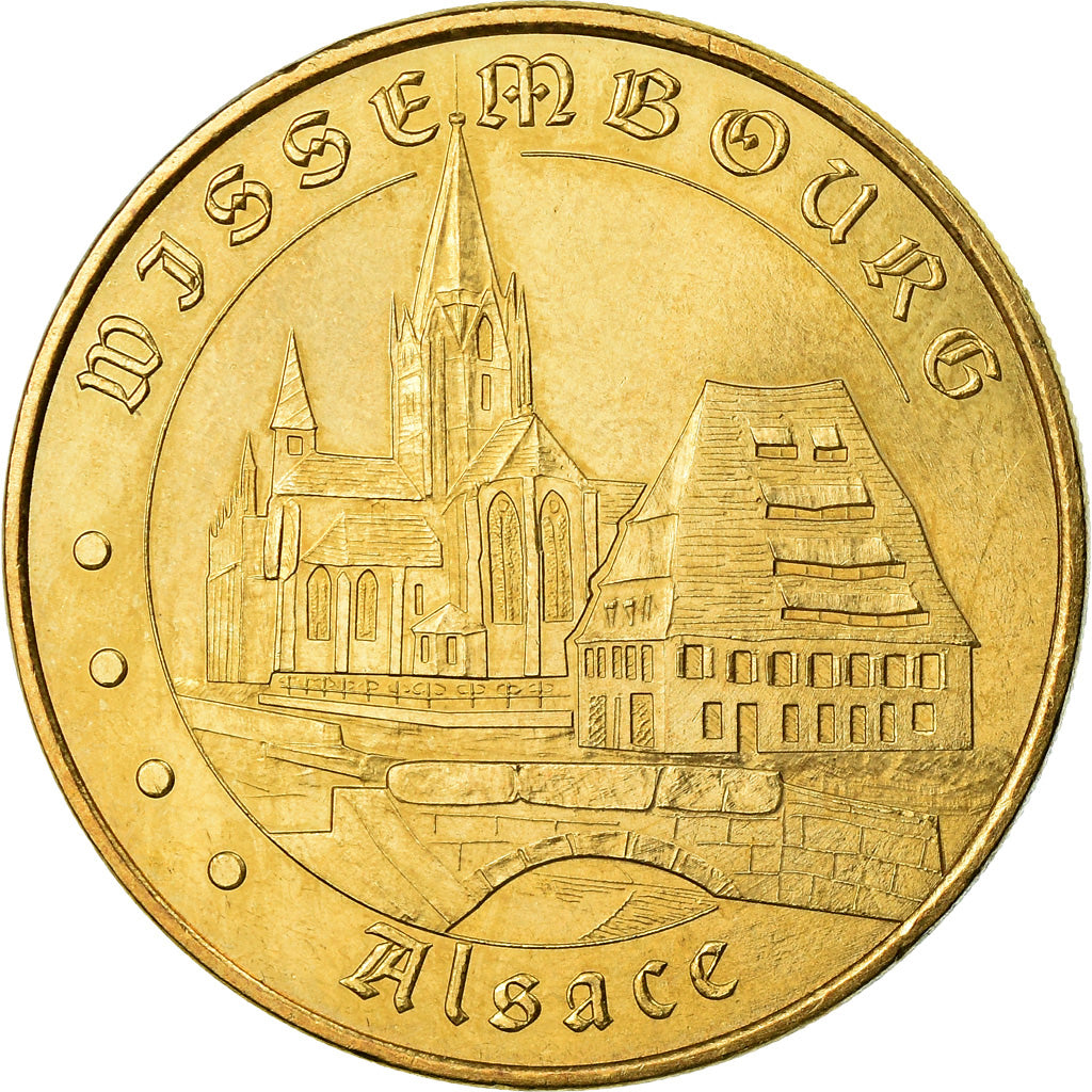 France, Token, Touristic token, Wissenbourg - L'Alsace, Arts & Culture, 2009