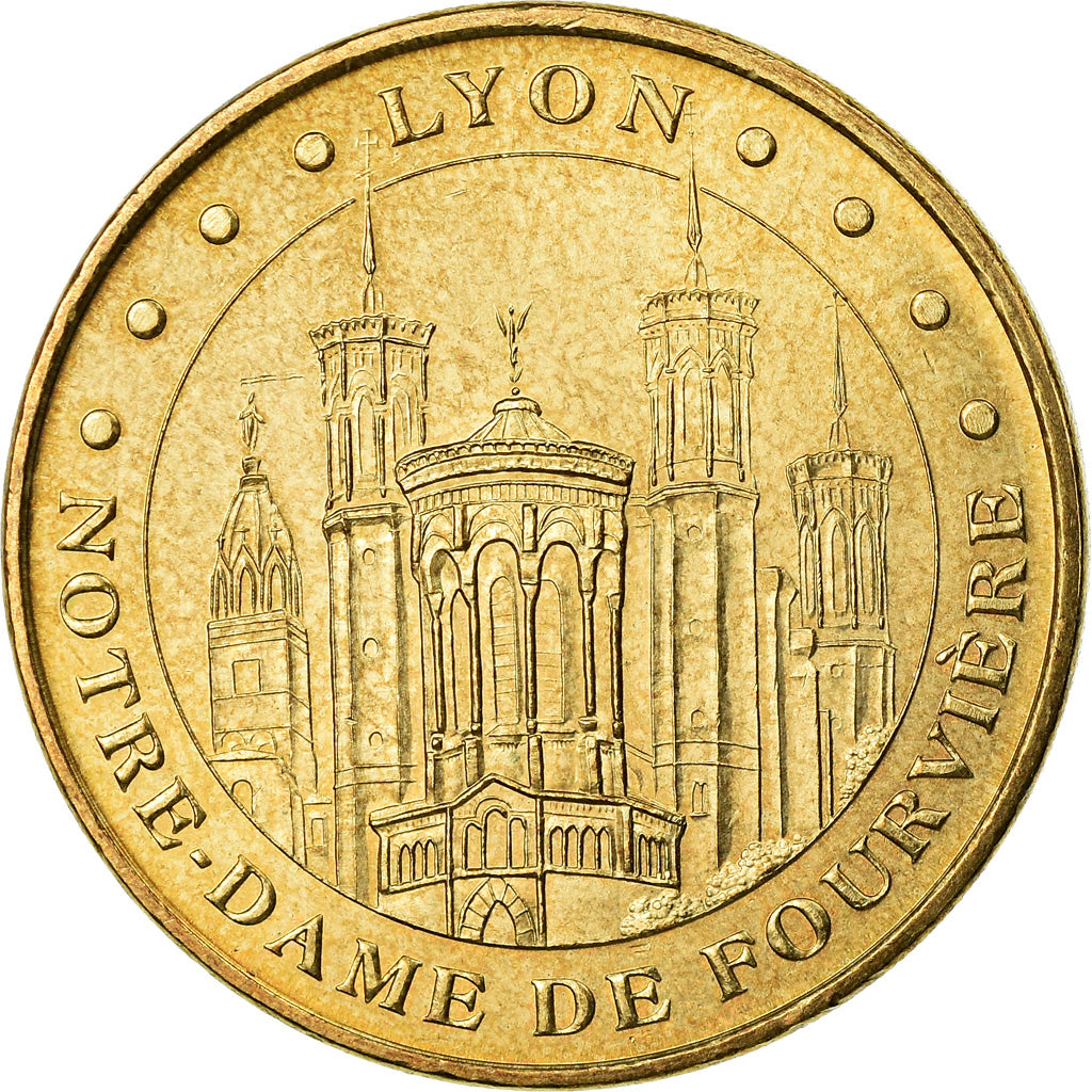 France, Token, Touristic token, Lyon - Notre  Dame de Fourviere n°1, Arts &