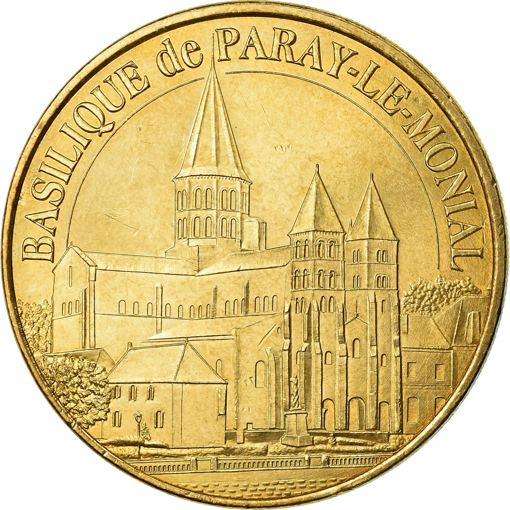 France, Token, Touristic token, Paray-le-Monial, Basilique, Arts & Culture