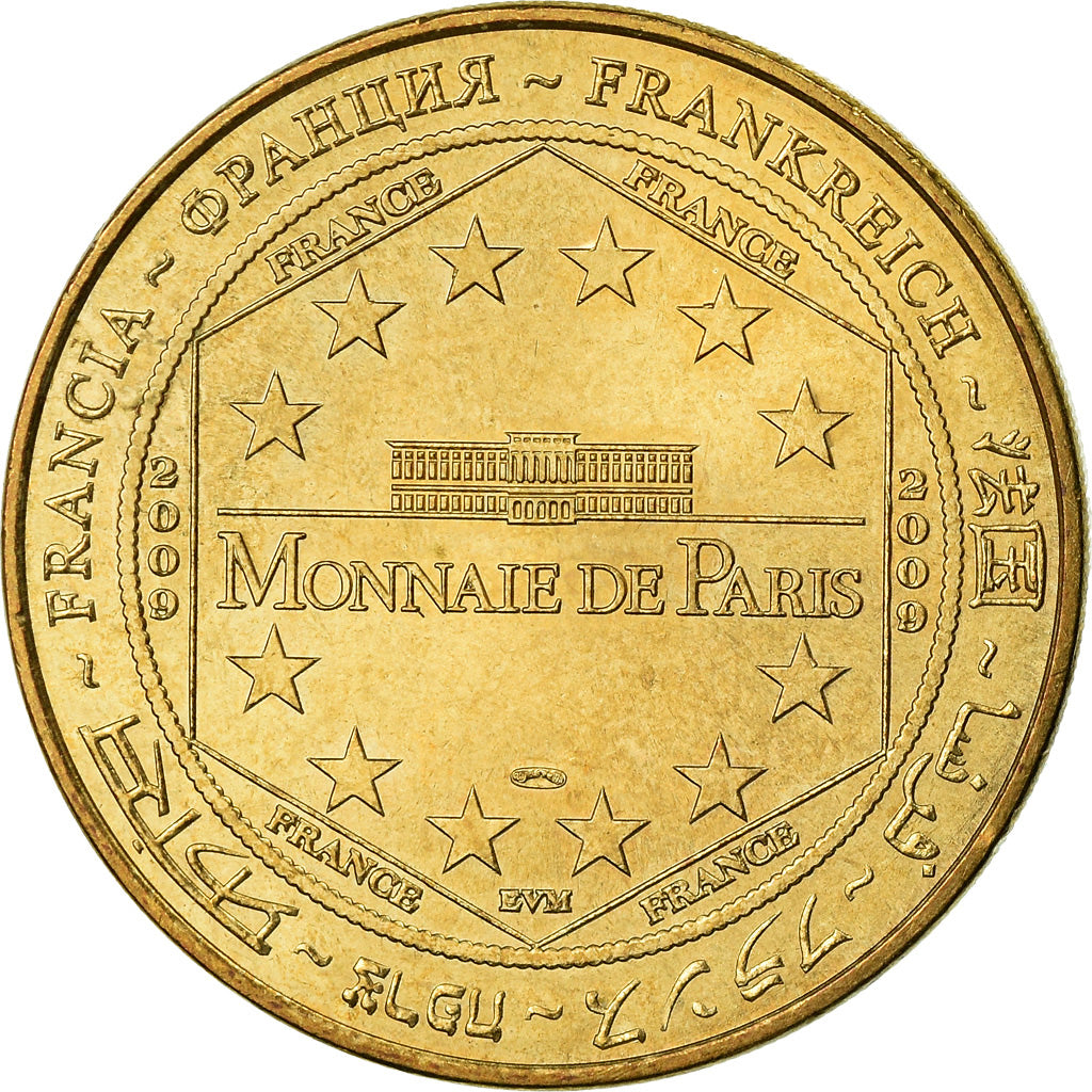 Frankreich, Token, Touristic token, Cluny - Abbaye n°3, Arts & Culture, 2009