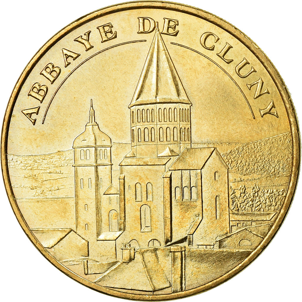 France, Token, Touristic token, Cluny - Abbaye n°3, Arts & Culture, 2009, MDP