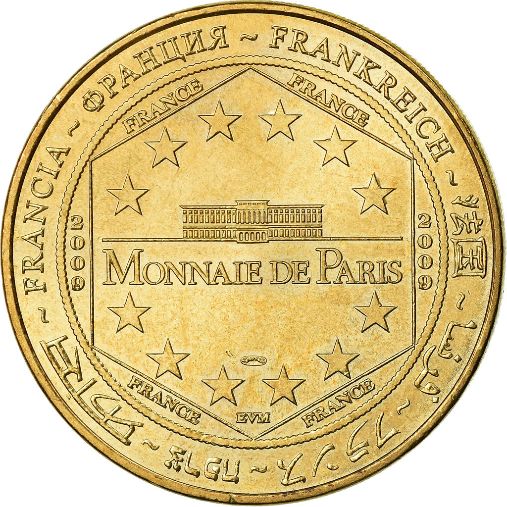 France, Token, Touristic token, Cluny - Abbaye n°3, Arts & Culture, 2009, MDP