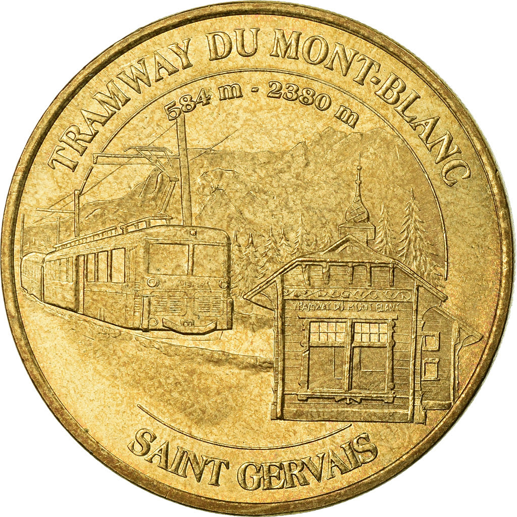 France, Token, Touristic token, Le Fayet Saint-Gervais - Tramway du Mont-Blanc