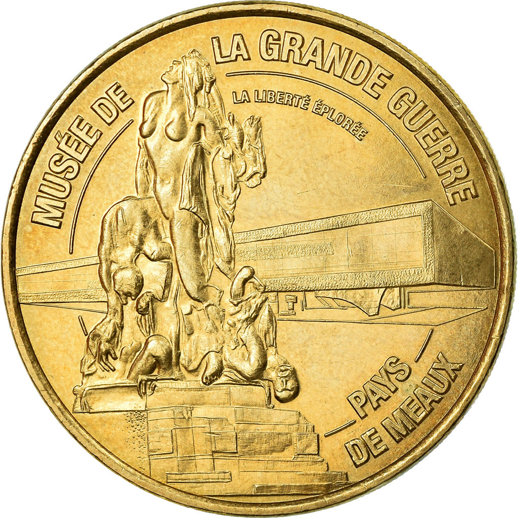France, Token, Touristic token, 77/ Musée de la Grande Guerre - Meaux, Arts &