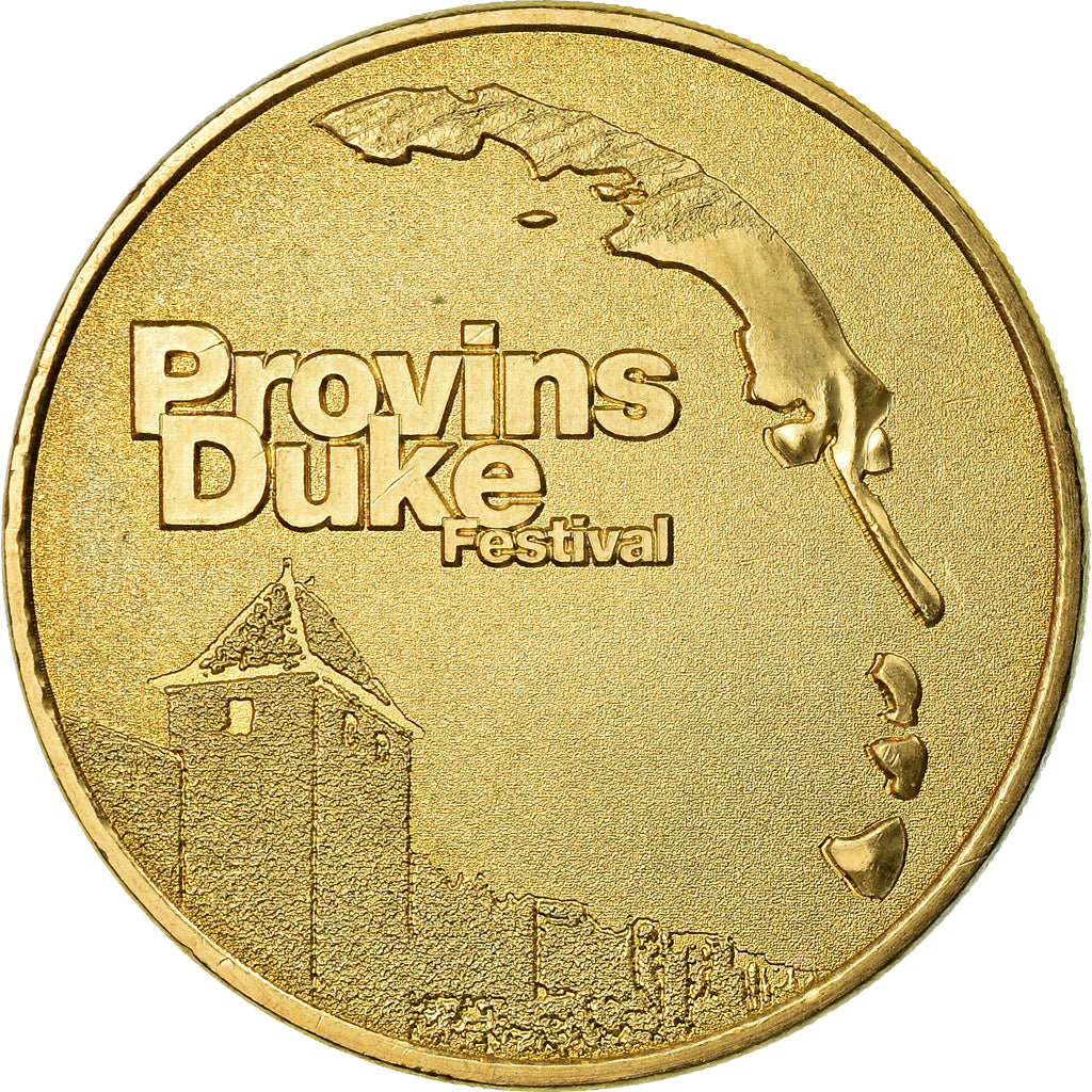 France, Token, Touristic token, 77/ Provins Duke Festival, Arts & Culture, 2012