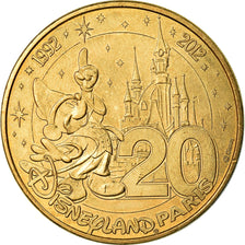 França, Token, Token turístico, Disneyland n°30 - 20 ans, Artes e Cultura