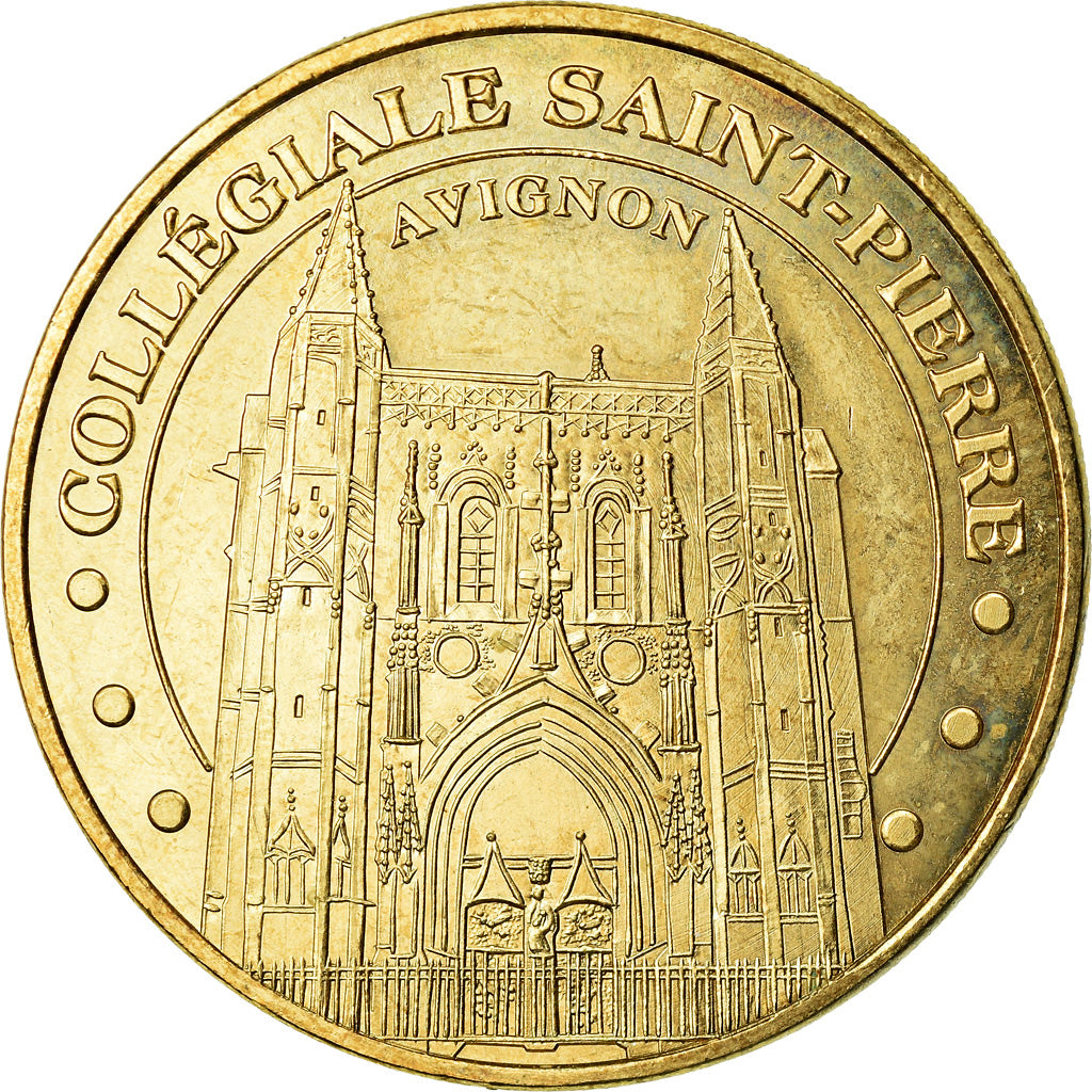 Francia, Token, Touristic token, Avignon - Collégiale Saint-Pierre, Arts &