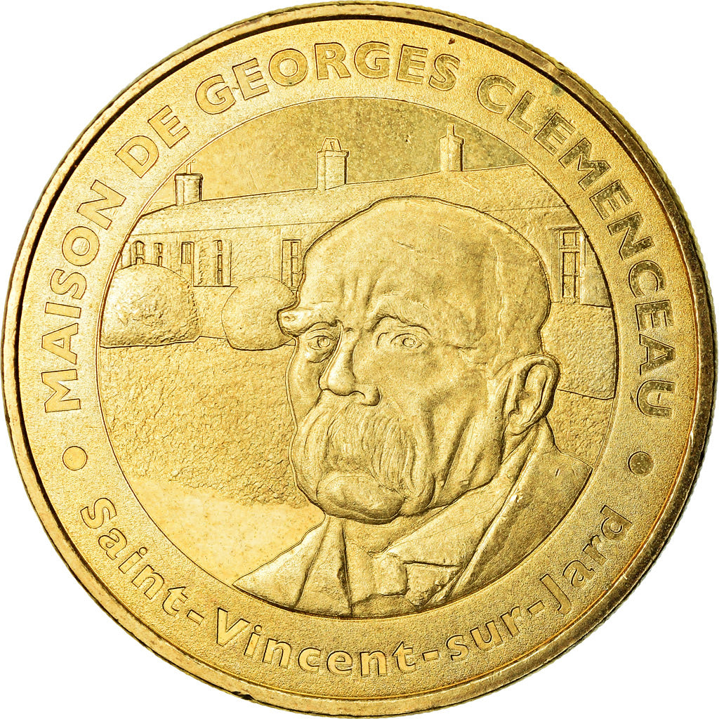 France, Token, Touristic token, Saint Jard-sur-Mer - George Clemenceau, Arts &