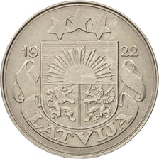 Latvia, 50 Santimu, 1922, AU(50-53), Nickel, KM:6