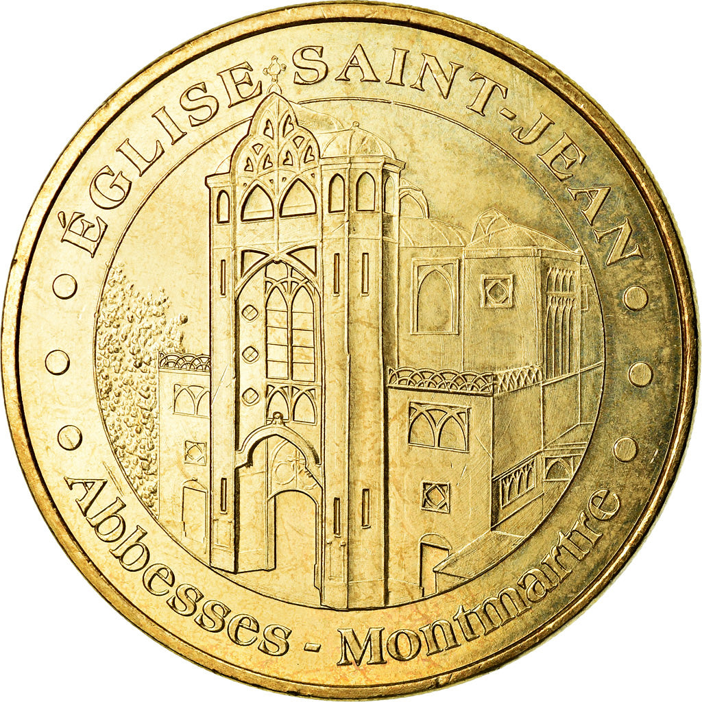 France, Token, Touristic token, 75/ Paris - Eglise Saint-Jean des Abbesses, Arts
