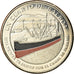 Coin, Panama, Premier passage dans le canal, 1/4 Balboa, 2016, MS(63)