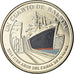 Coin, Panama, Centenaire du Canal de Panama, 1/4 Balboa, 2016, MS(63)