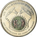 Coin, Panama, Construction du canal, 1/4 Balboa, 2016, MS(65-70), Copper-Nickel