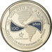 Coin, Panama, 100ème anniversaire du Canal, 1/4 Balboa, 2016, MS(63)